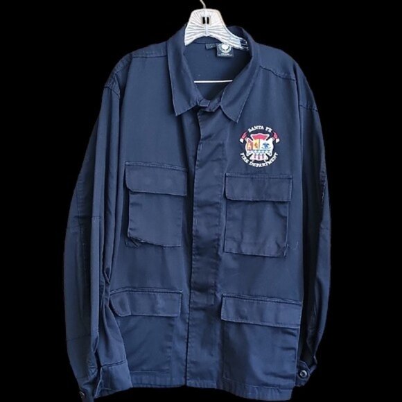 Santa Fe New Mexico Fire Department men's jacket pockets Heavy Rescue embroidery - Picture 8 of 14